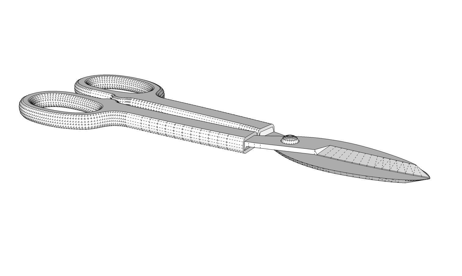 Tin Snips 3D model_10