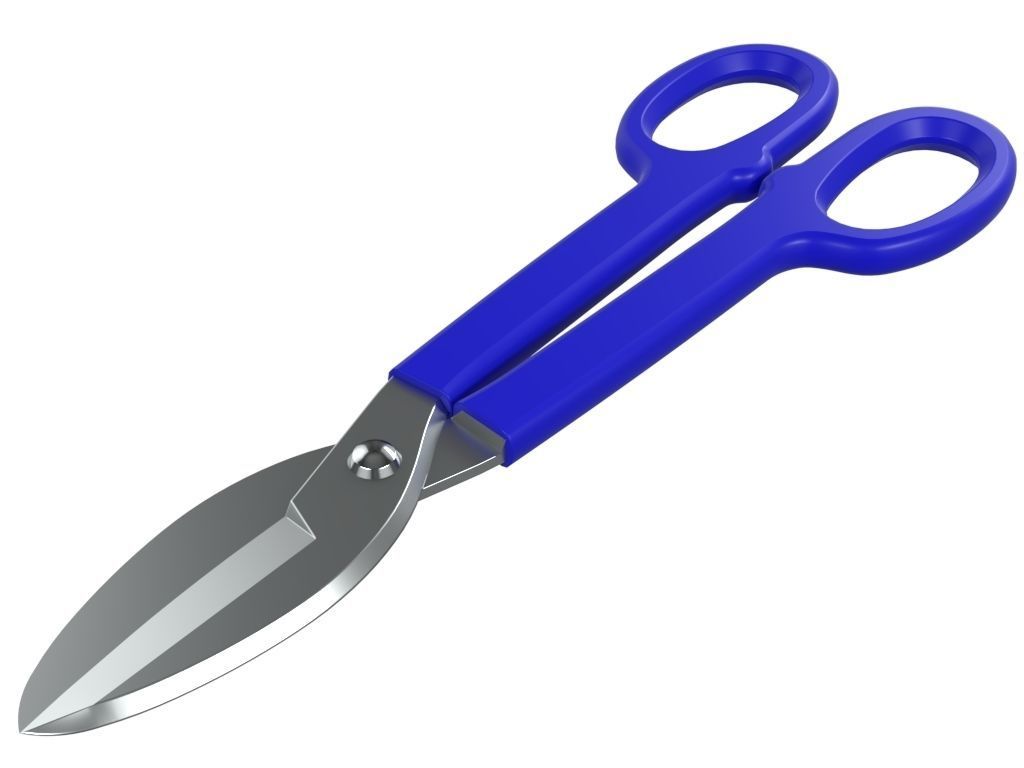 Tin Snips 3D model_1