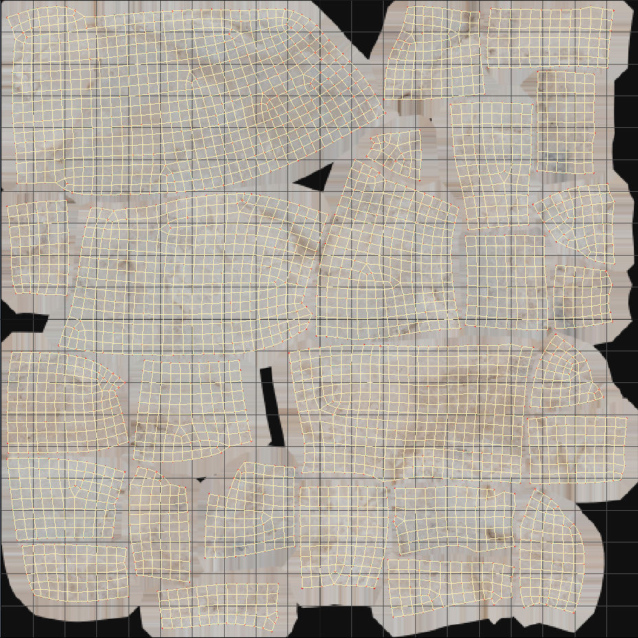 Flat Limestone Pebble 3D model_15