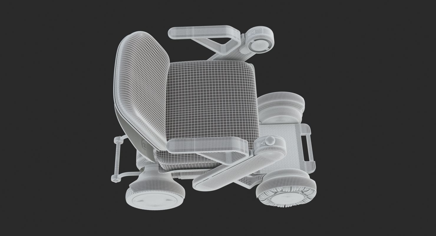 Will Model Ci Ultra Portable Power Wheelchair 3D model_14