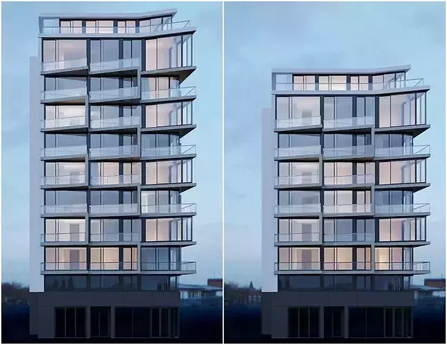 Modern residential building 6