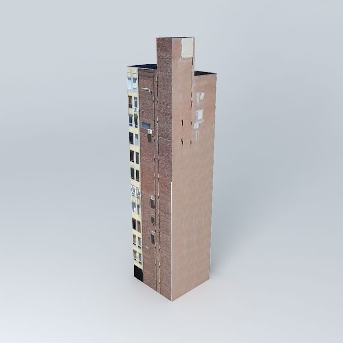 Building Laprida 518 Free 3D model_1