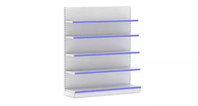 Supermarket Single Shelves 2