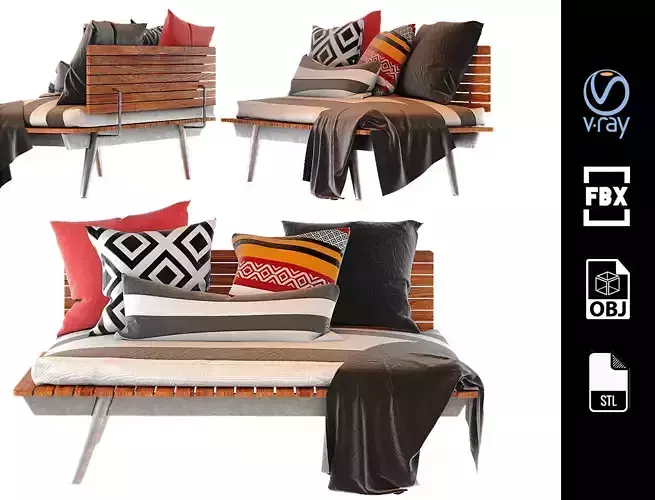 Sofa Design HouseDecor Living Room 3D model