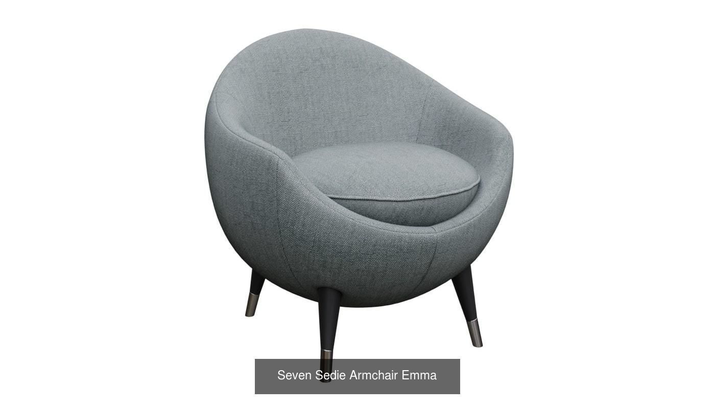 Seven Sedie chairs 3D Model Collection_3