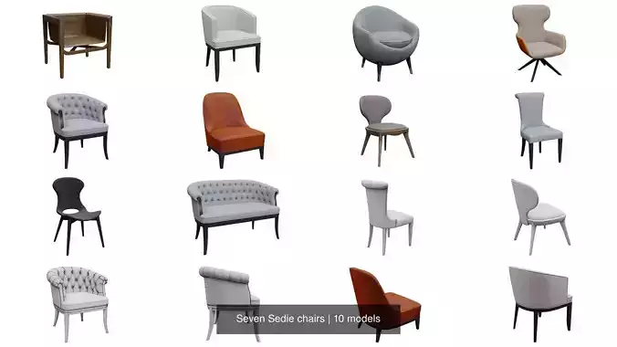 Seven Sedie chairs