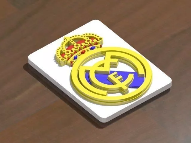 Real Madrid Escudo 3D model