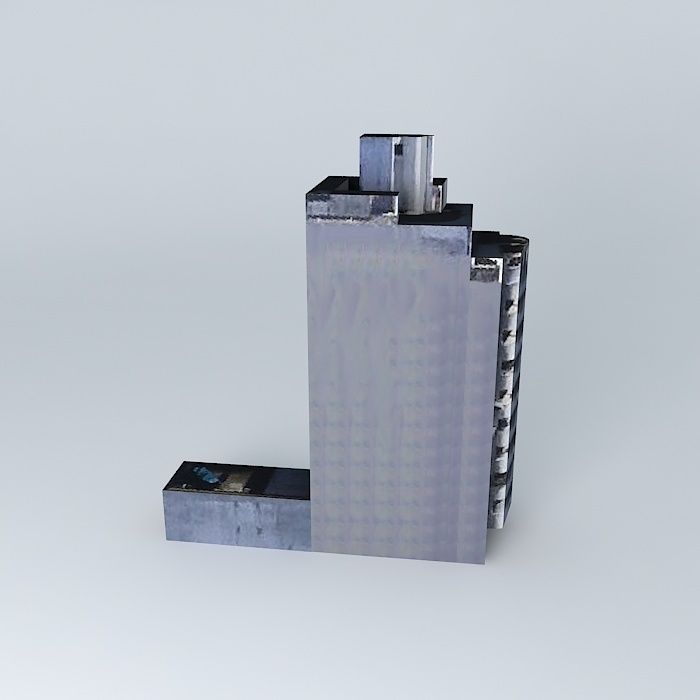 San Lorenzo Building 935 939 Free 3D model_2