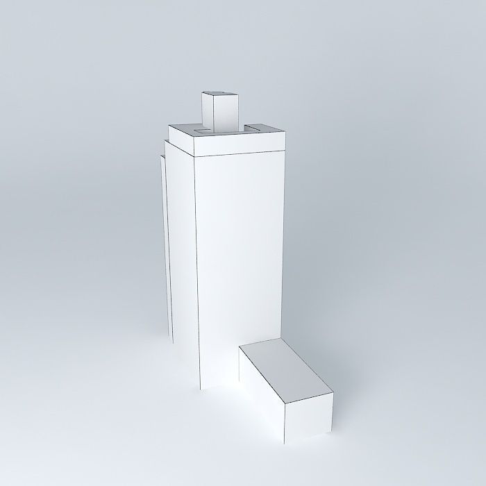 San Lorenzo Building 935 939 Free 3D model_3