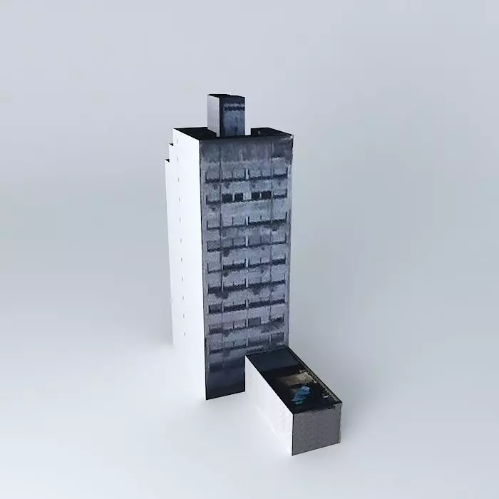 San Lorenzo Building 935 939 Free 3D model_0