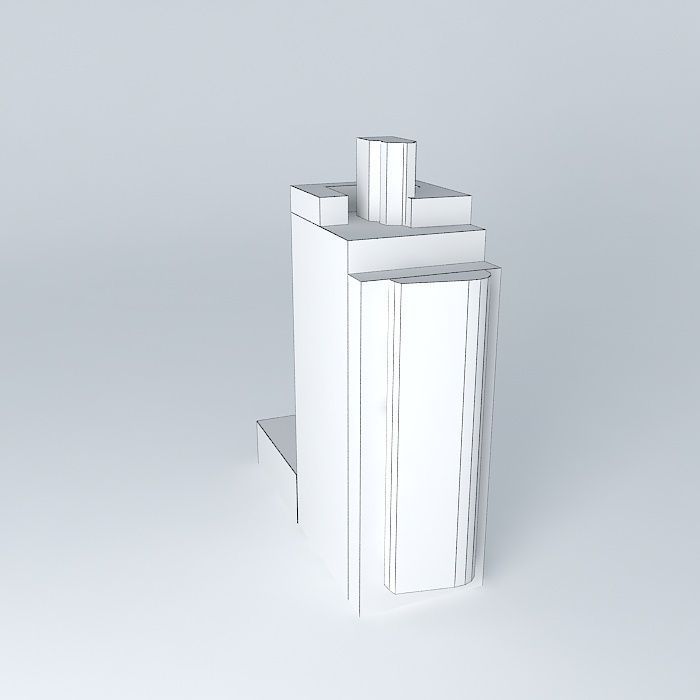 San Lorenzo Building 935 939 Free 3D model_4