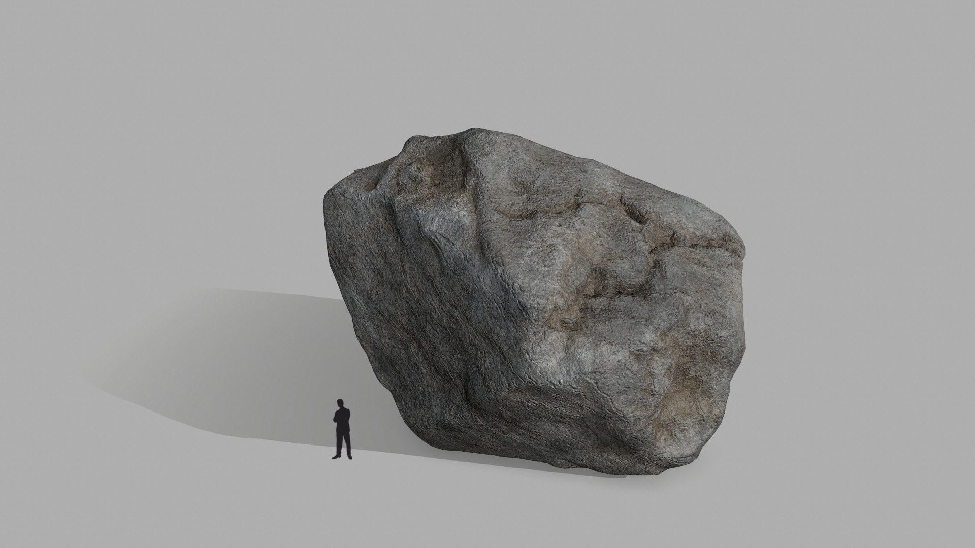 rocks rock Low-poly 3D model_4