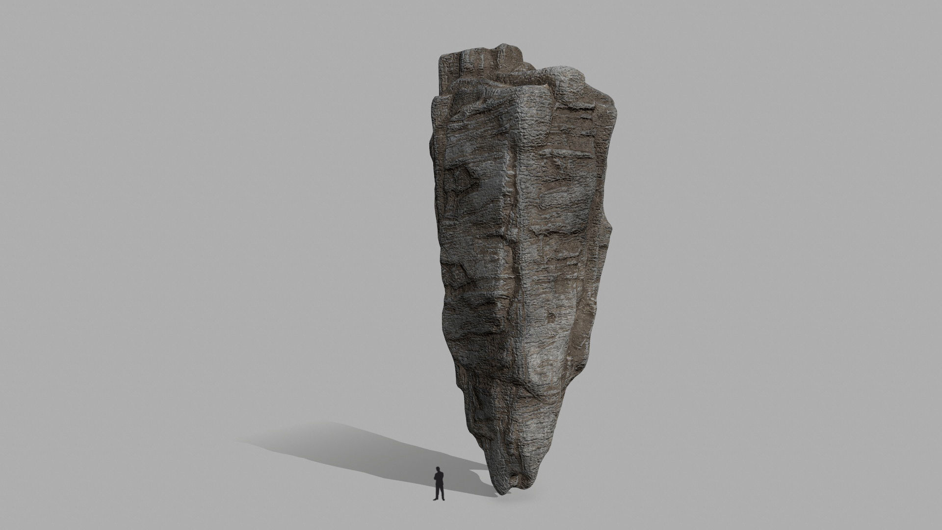 rocks rock Low-poly 3D model_2