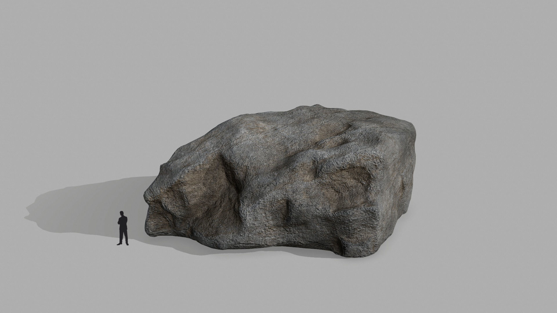 rocks rock Low-poly 3D model_5