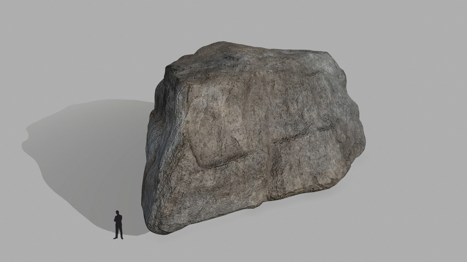 rocks rock Low-poly 3D model_13
