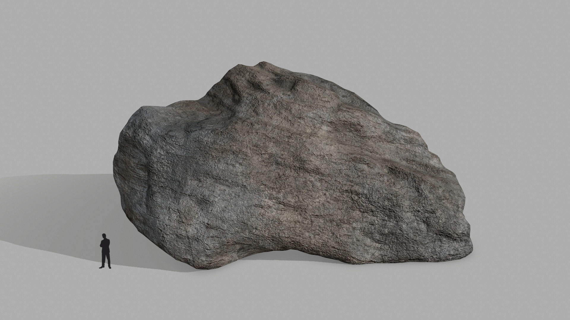rocks rock Low-poly 3D model_3