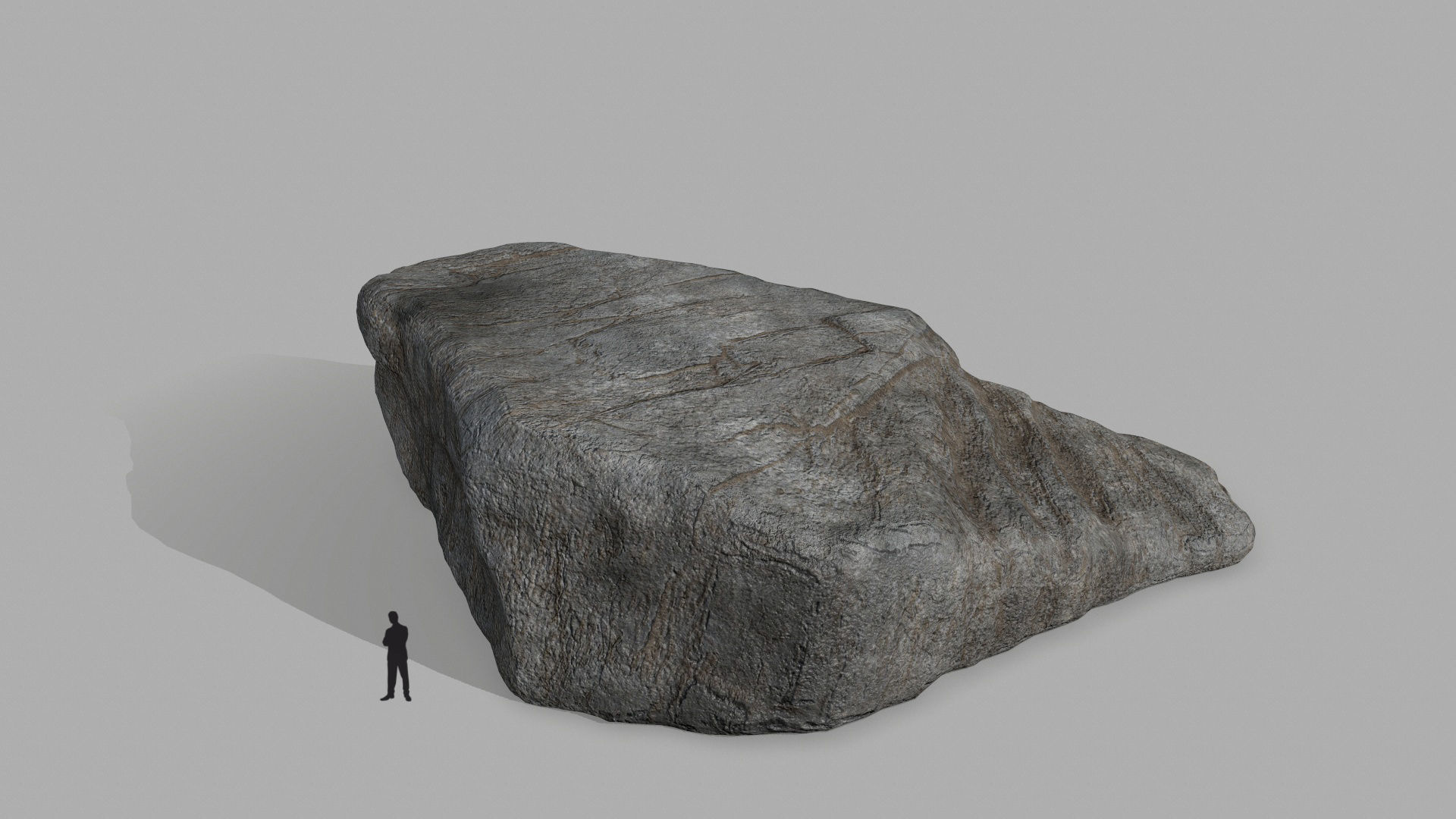 rocks rock Low-poly 3D model_9