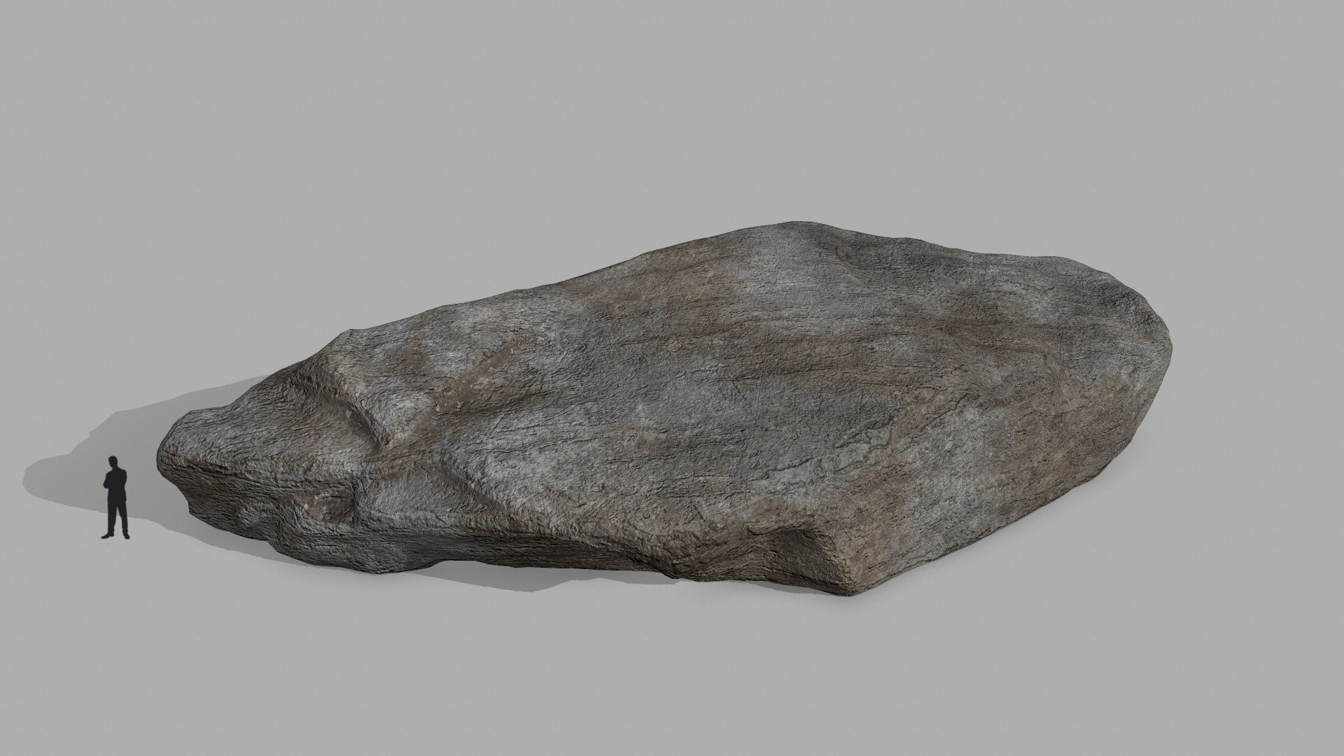 rocks rock Low-poly 3D model_7