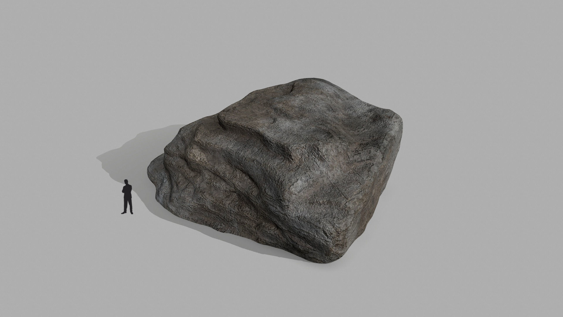 rocks rock Low-poly 3D model_15