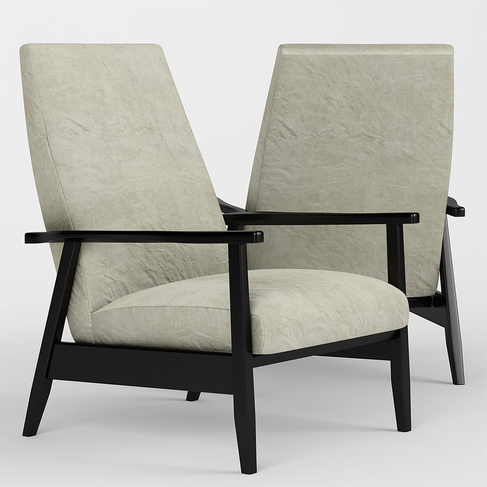 WoodSmith chair 3D model_1