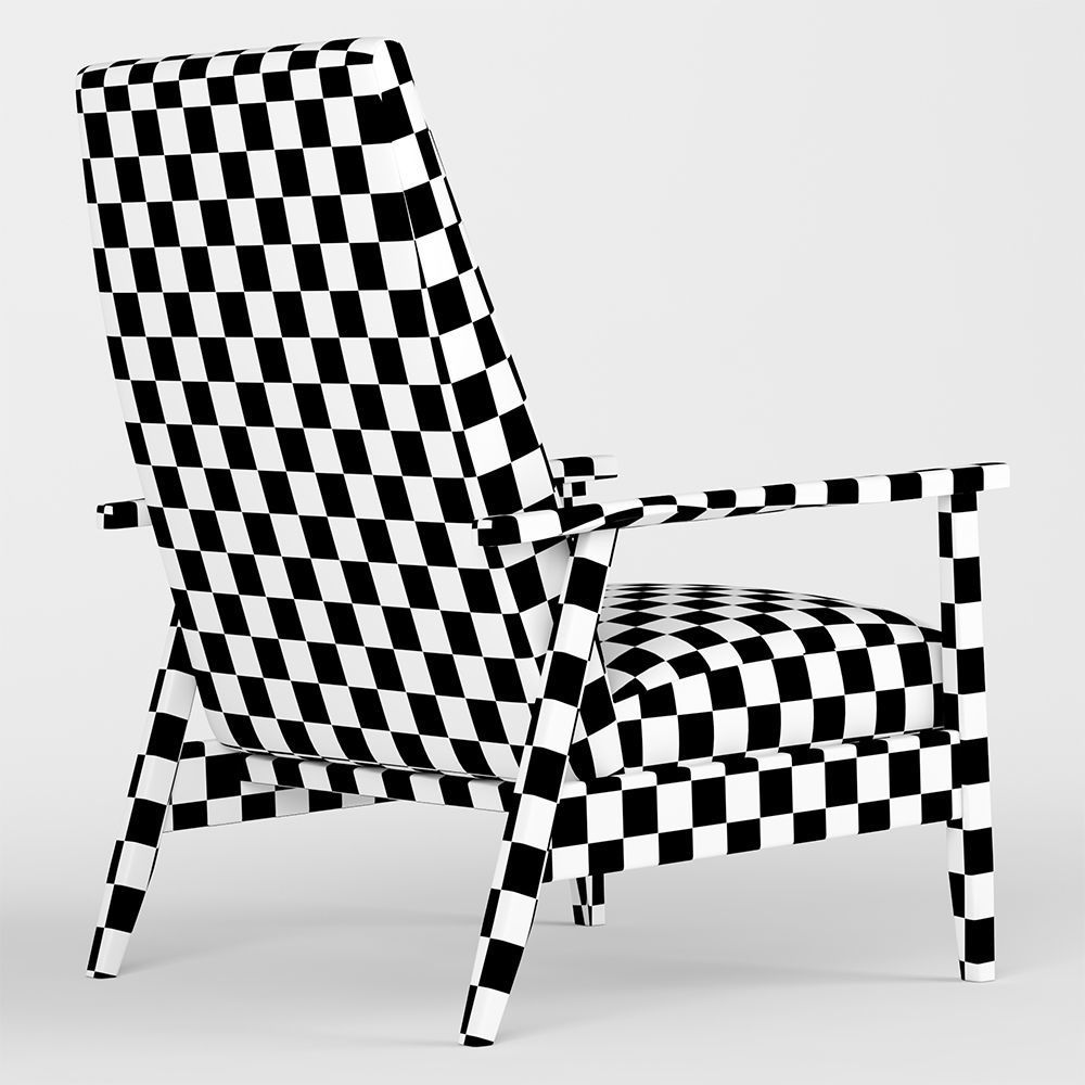 WoodSmith chair 3D model_5