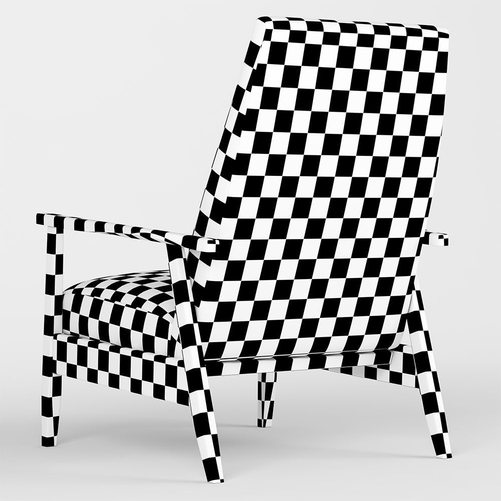 WoodSmith chair 3D model_7