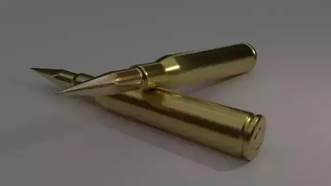 Bullet two gold bullets