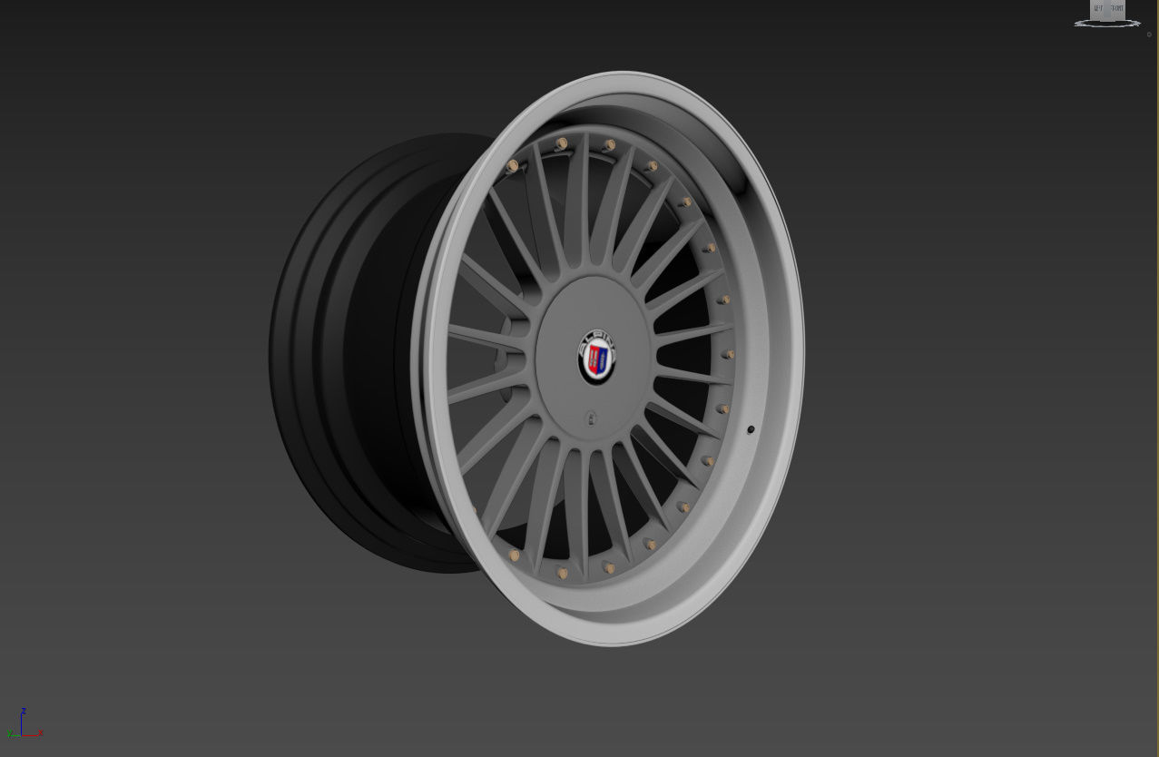 ALPINA Custom Wheels 3D model_11