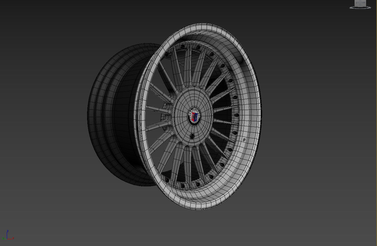 ALPINA Custom Wheels 3D model_10