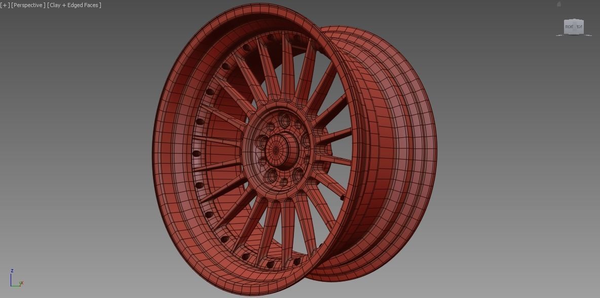 ALPINA Custom Wheels 3D model_7