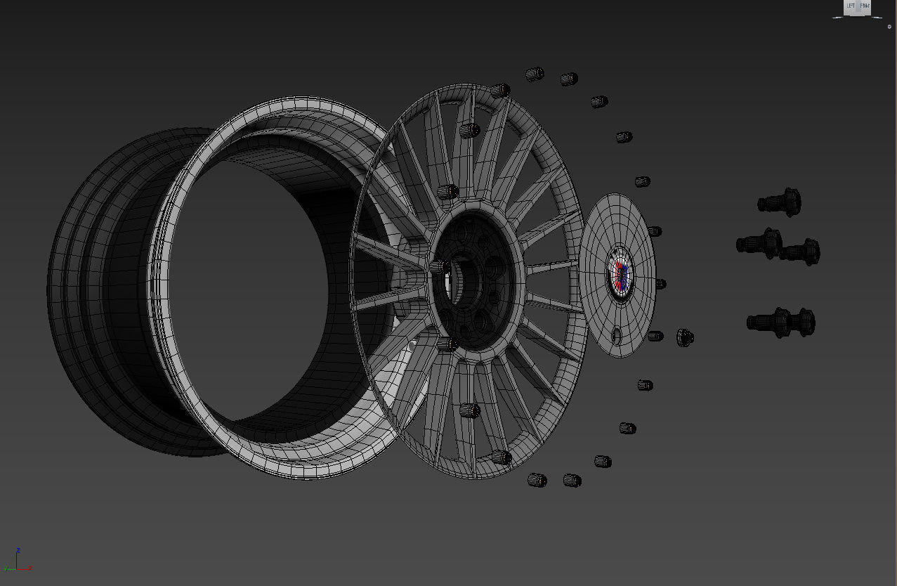 ALPINA Custom Wheels 3D model_15