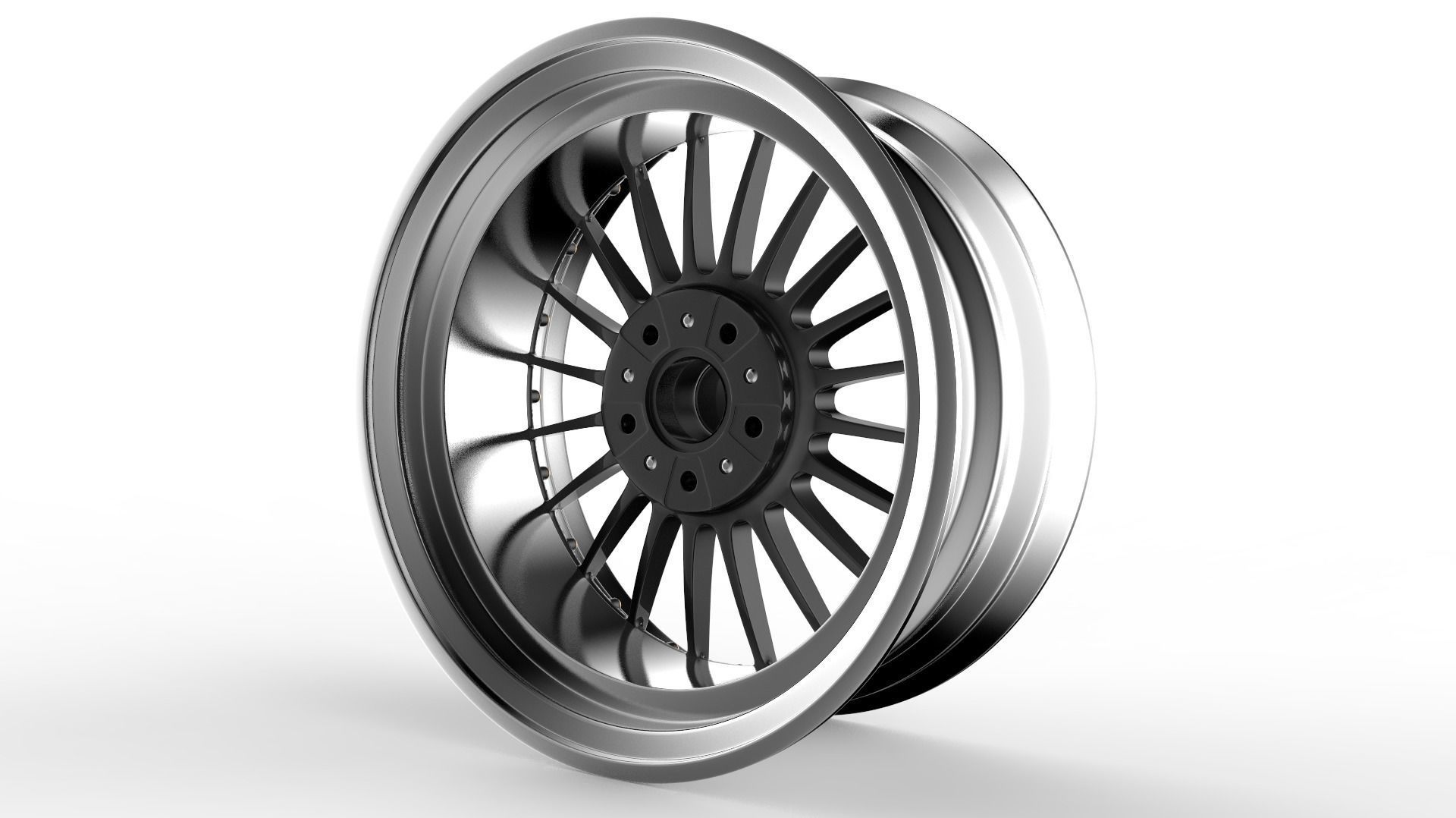 ALPINA Custom Wheels 3D model_1
