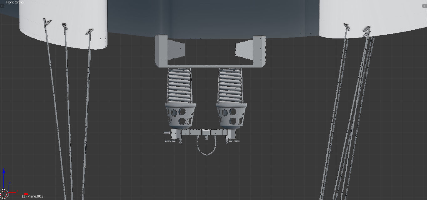 Air Ship 3D model_14