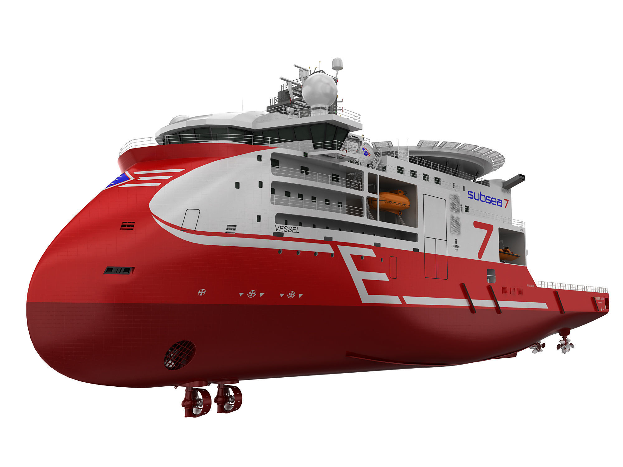 Seven Viking 3D model_1