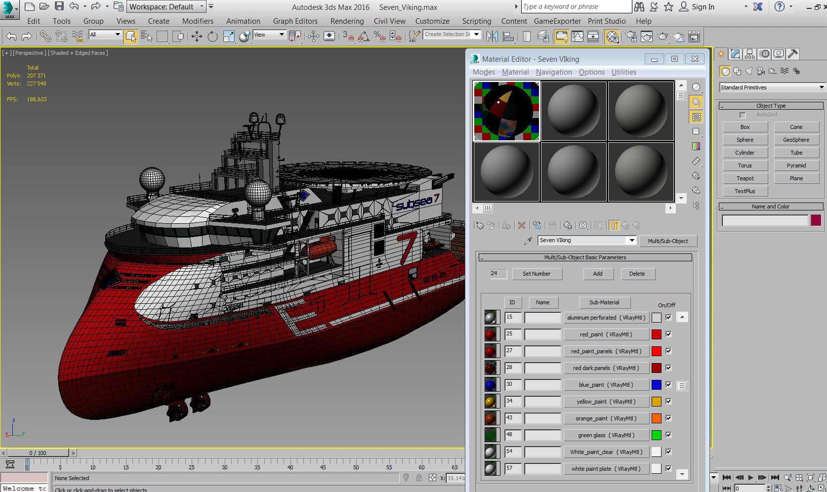 Seven Viking 3D model_12