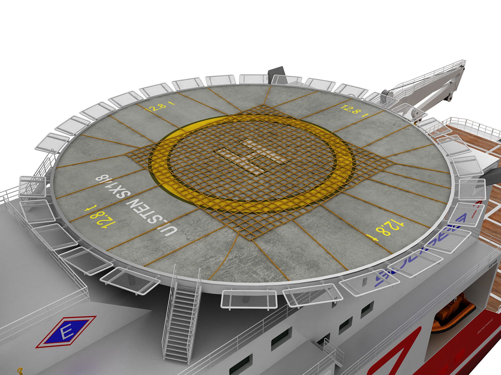 Seven Viking 3D model_10