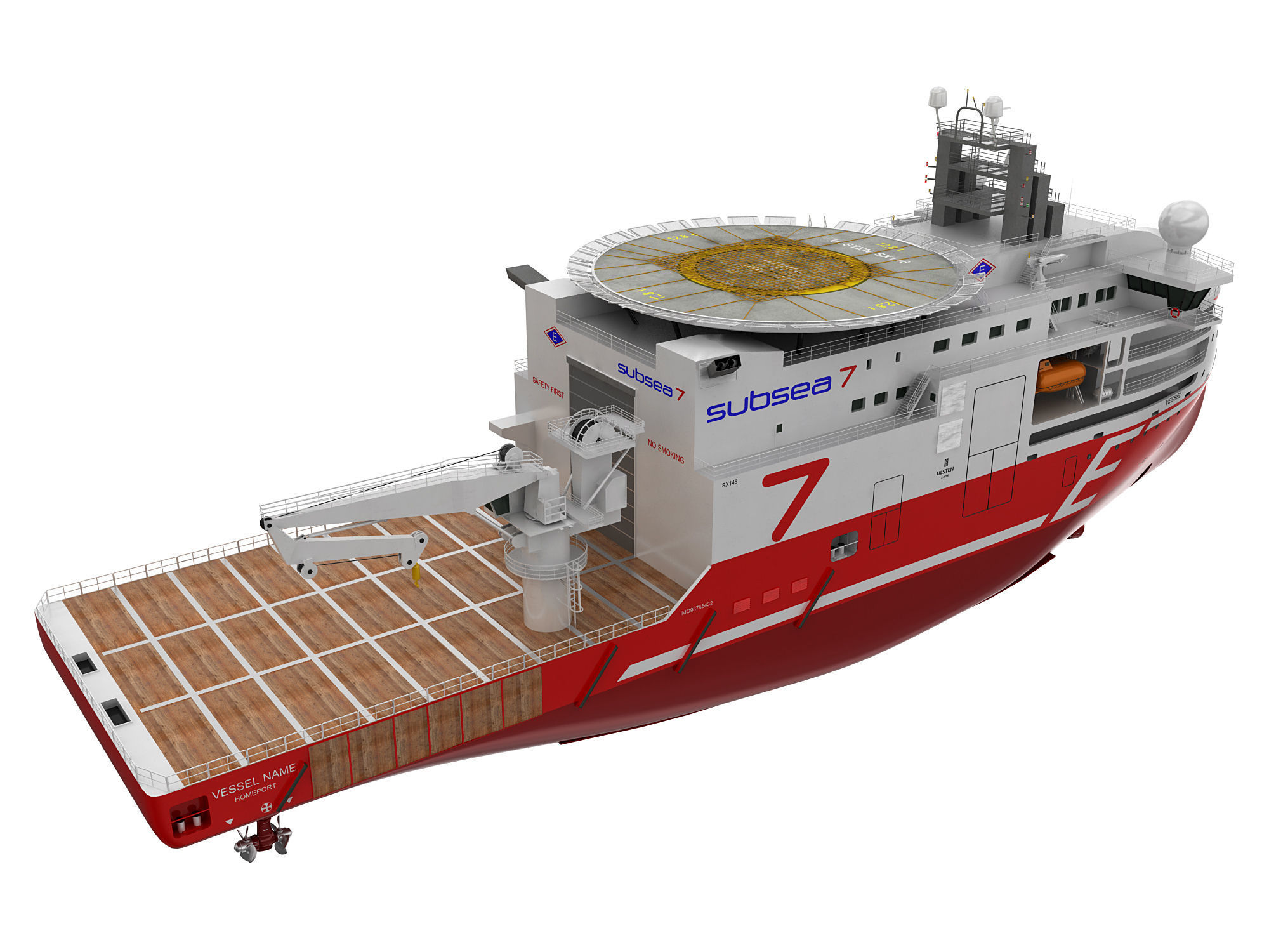 Seven Viking 3D model_5