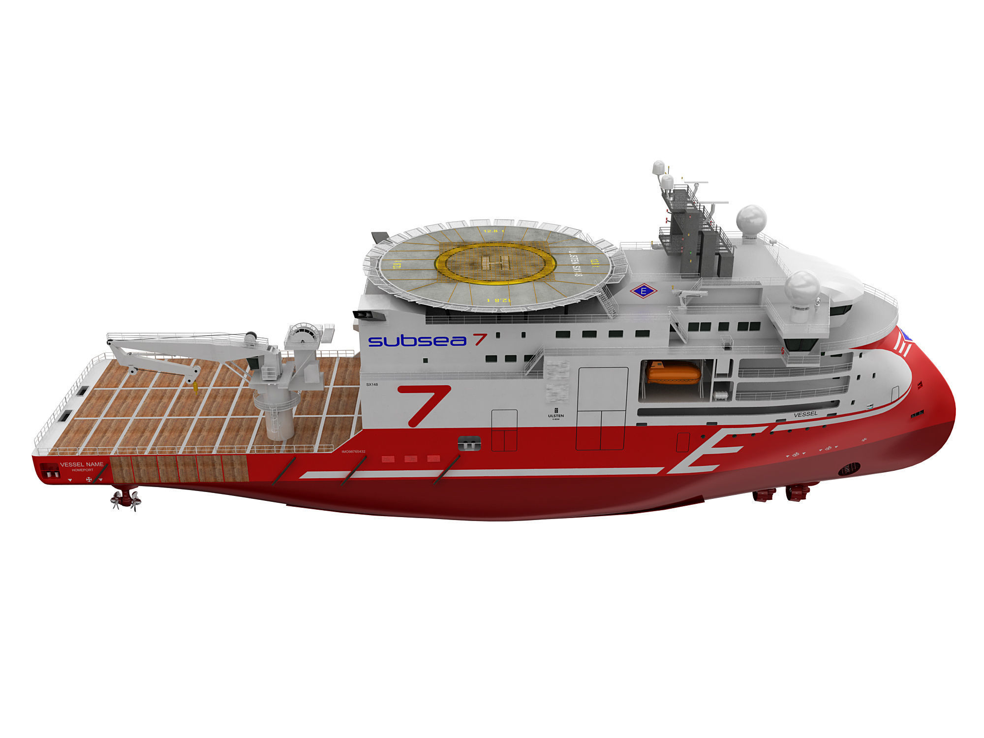 Seven Viking 3D model_6