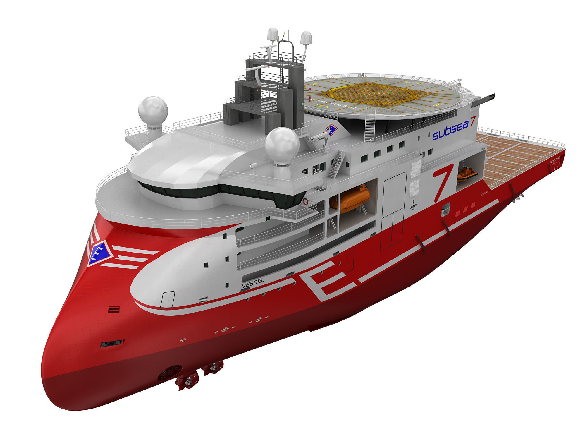 Seven Viking 3D model_3