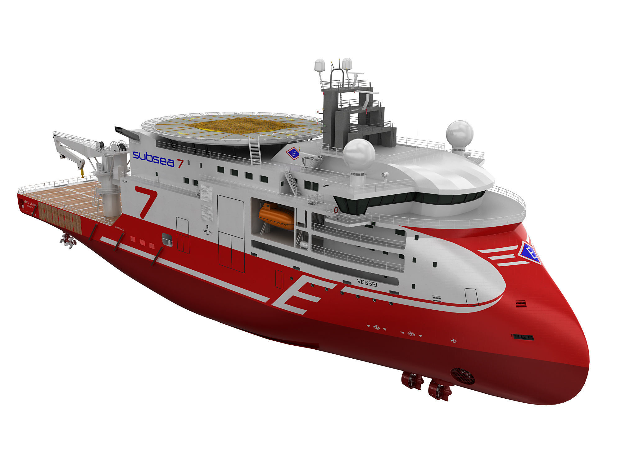 Seven Viking 3D model_8