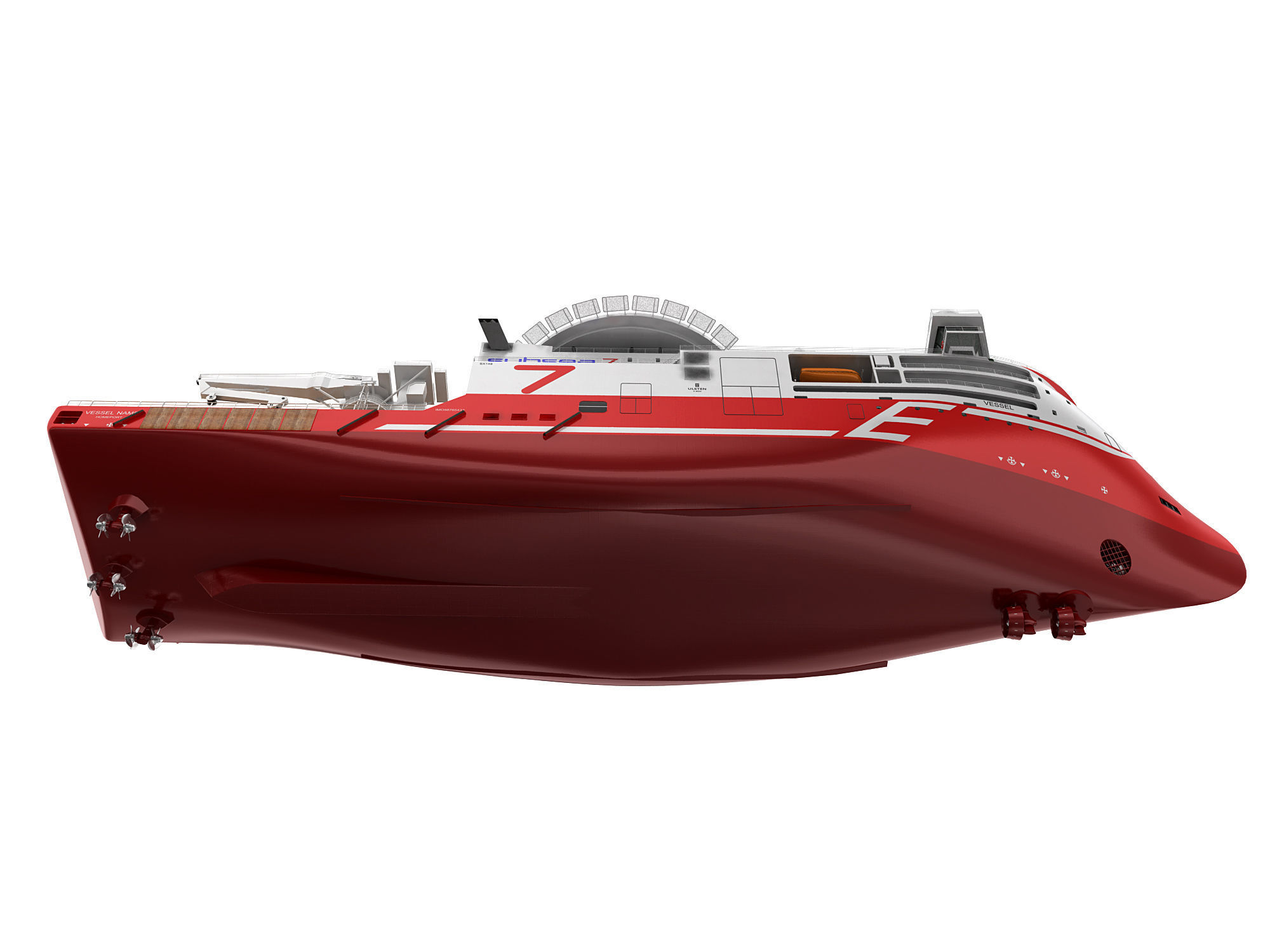 Seven Viking 3D model_7