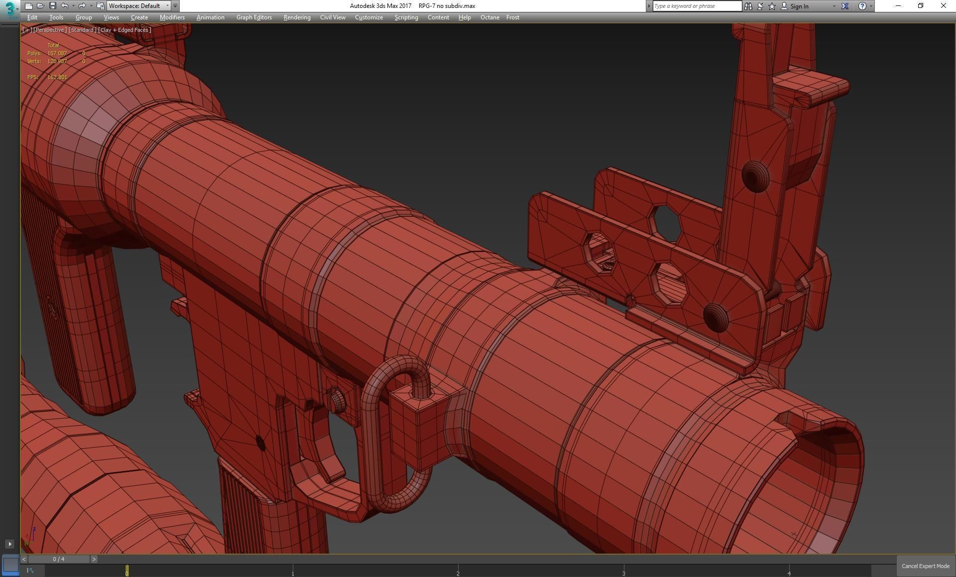 RPG-7 military weapon 3D model_32