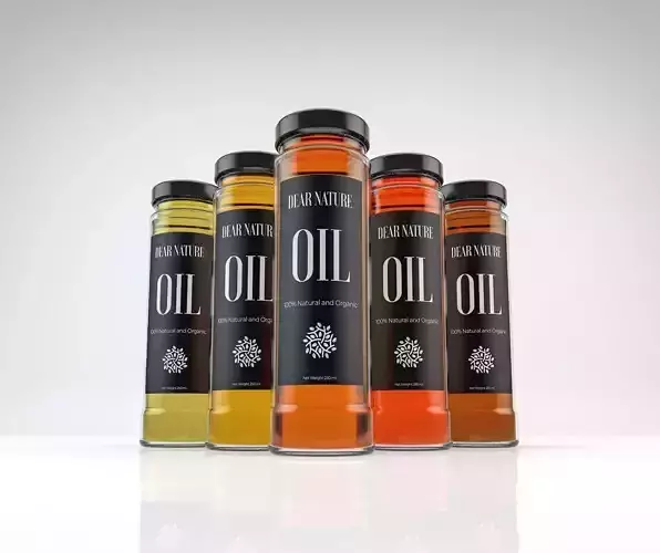 Glass Jar - Glass Bottle - Olive Bottle