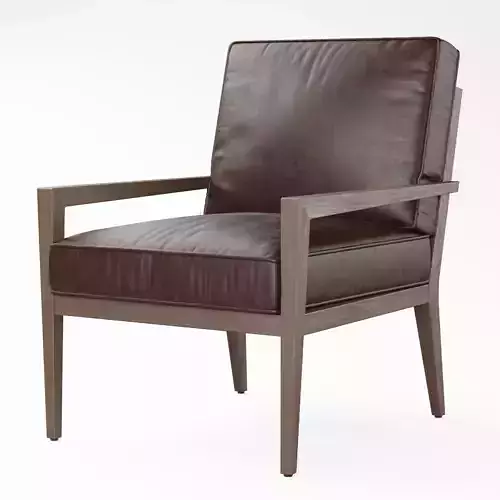 PB ANDREW LEATHER ARMCHAIR 