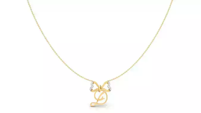 Alphabet -D- Pendant