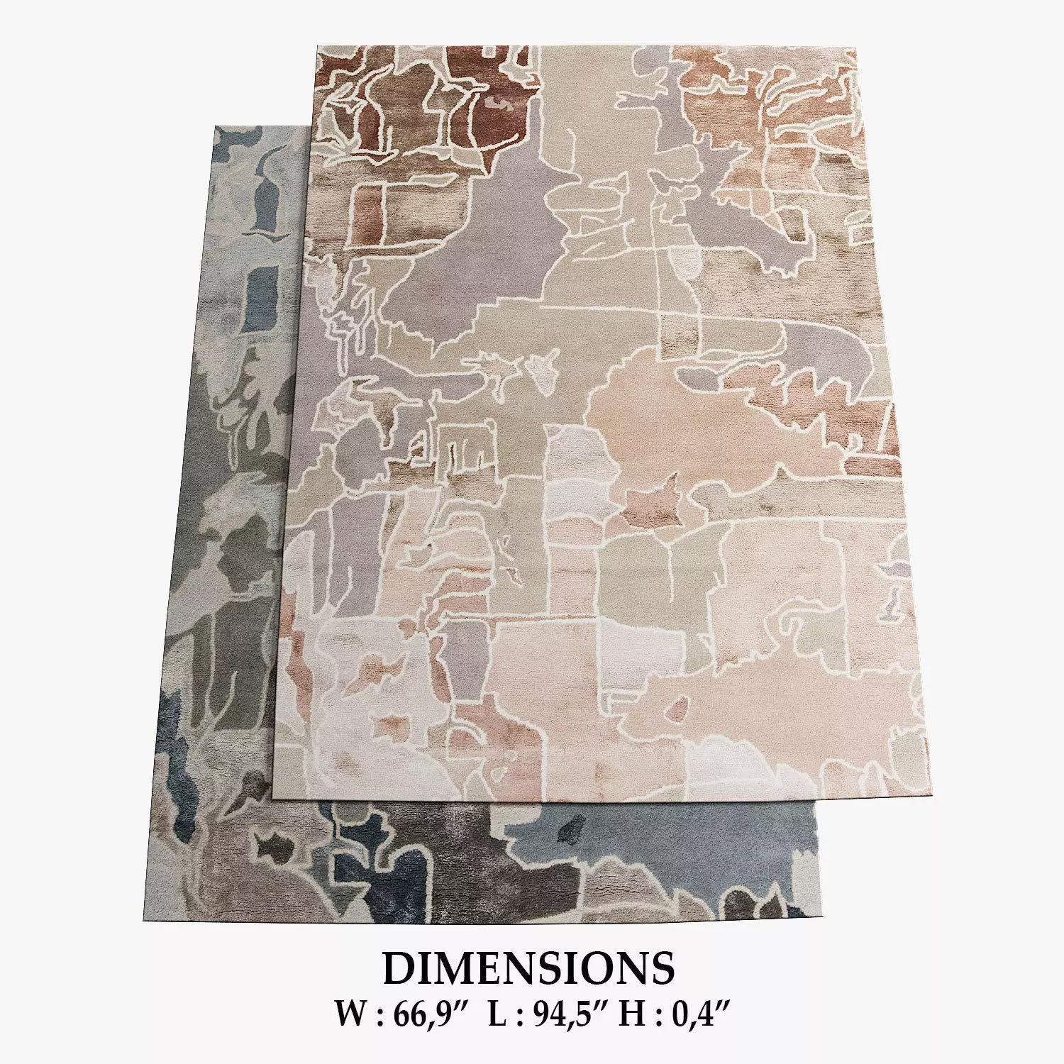 Pazzo Rugs 223 3D model