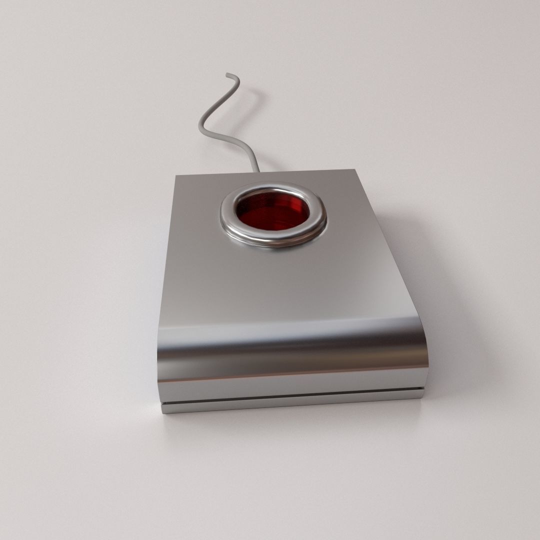 Fingerprint Sensor 3D model_1