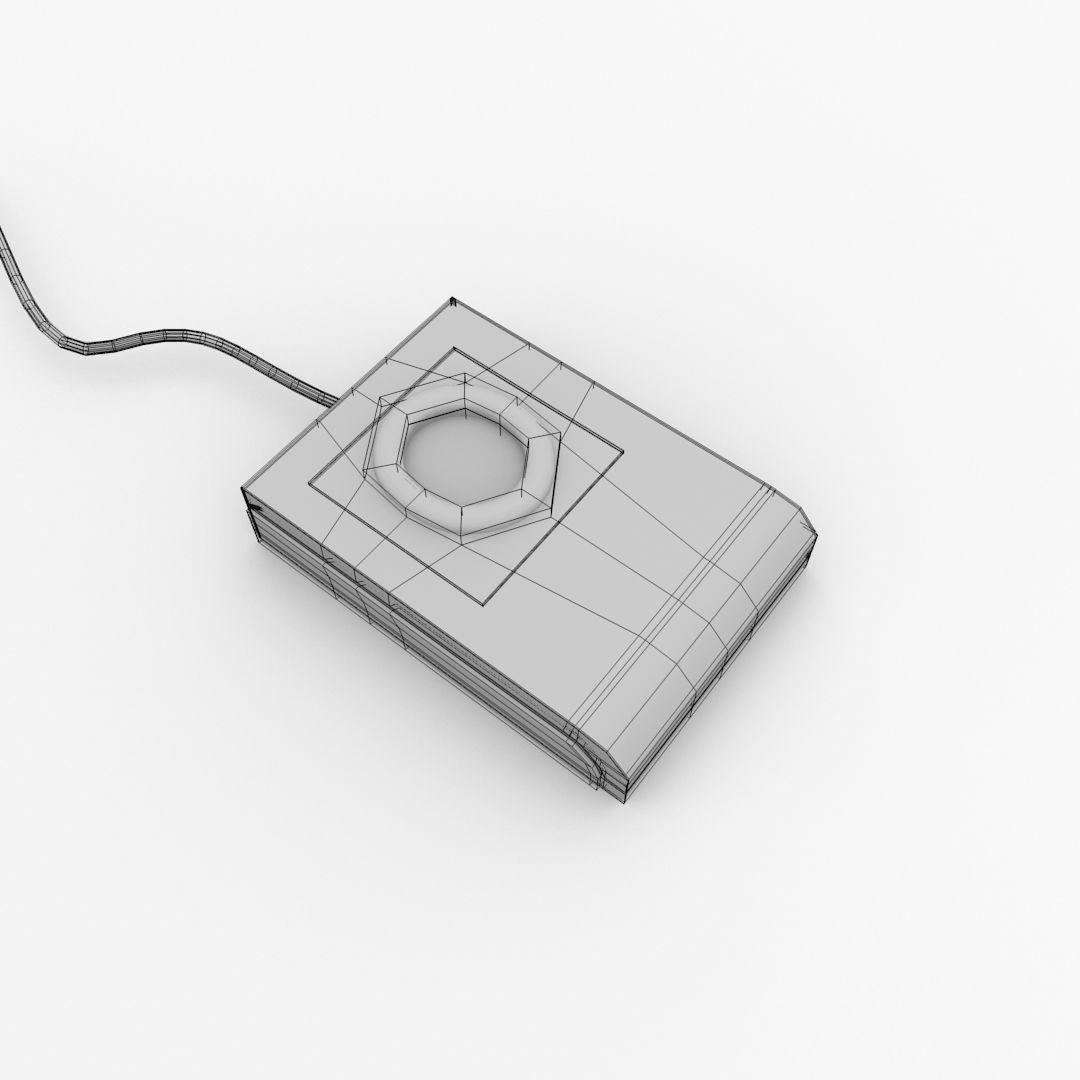 Fingerprint Sensor 3D model_4