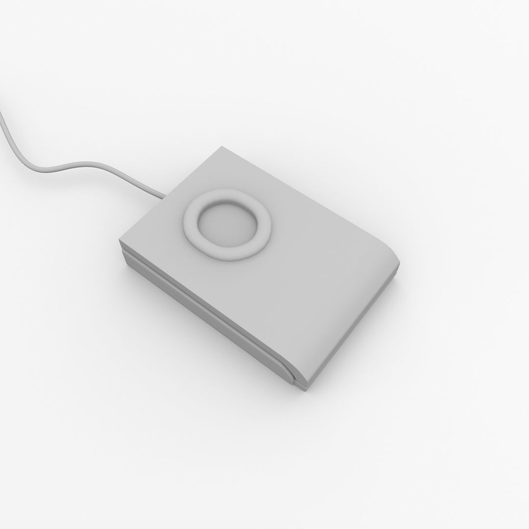 Fingerprint Sensor 3D model_3