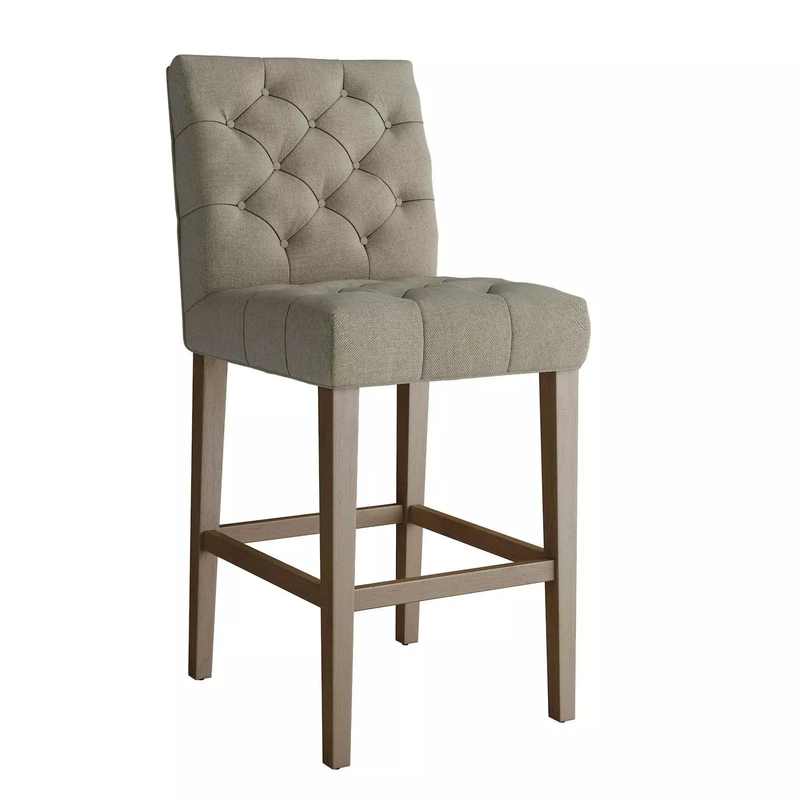 BENNETT PARSONS FABRIC COUNTER STOOL 3D model_0